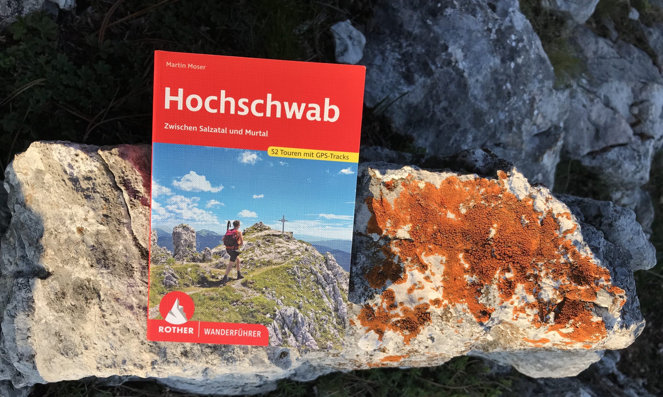 Titelbild Hochschwab Rother-Wanderführer. Foto Peter Backé