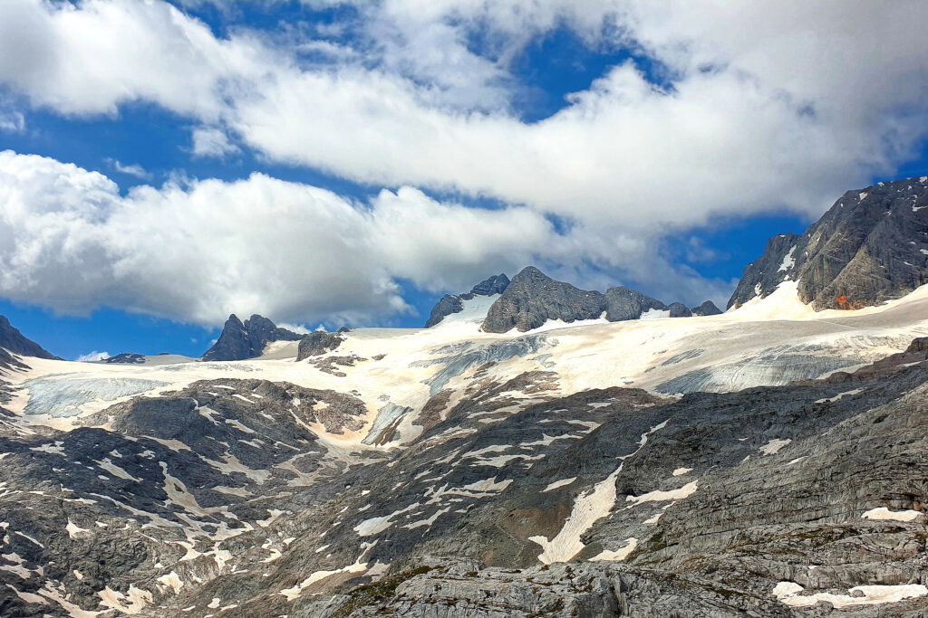 Nah am Gletscher. Foto Markus Büchler