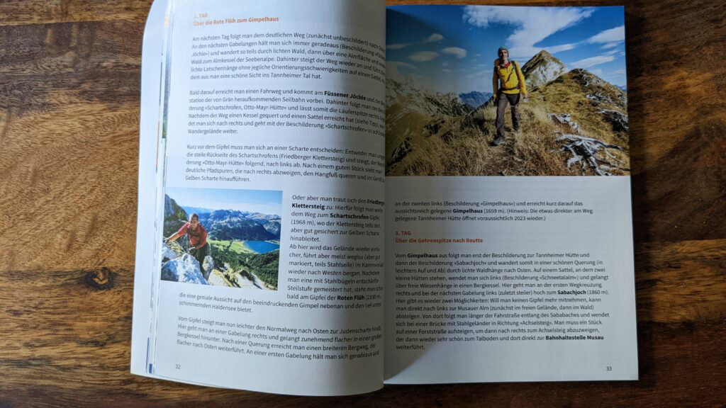 Abbildung 2: Neben der Infobox gibt es natürlich auch eine ausführliche Wegbeschreibung und viele schöne Fotos. Foto Tobias Hecht