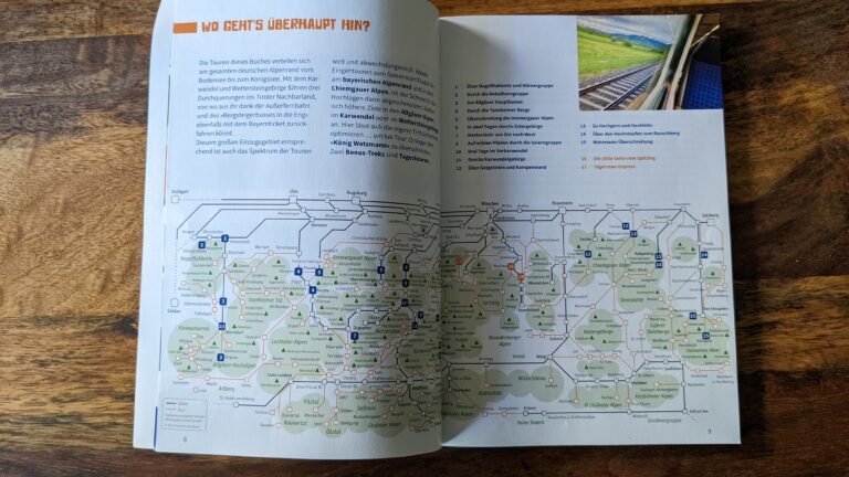 Abbildung 3: Das “Netz” zeigt die Vielfalt der möglichen Regionen. Foto Tobias Hecht