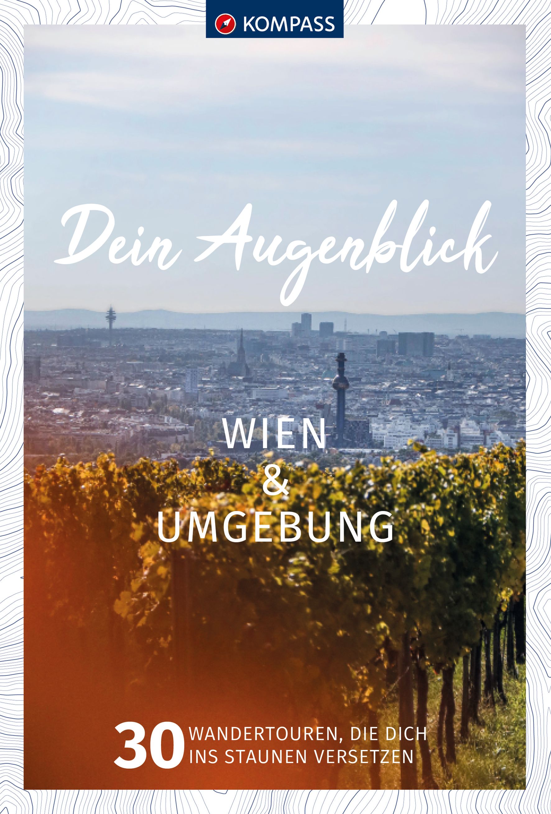 Neue Wien Wanderbücher. Fotos Kompass Verlag 
