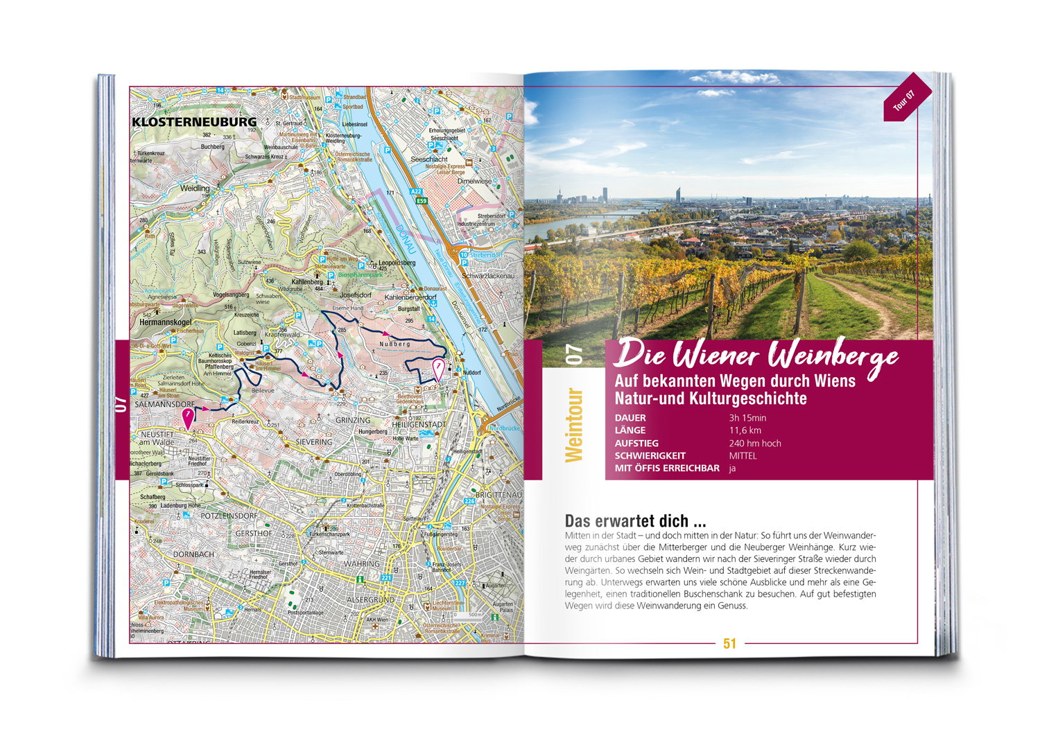 Blick ins Buch. Foto Kompass Verlag 