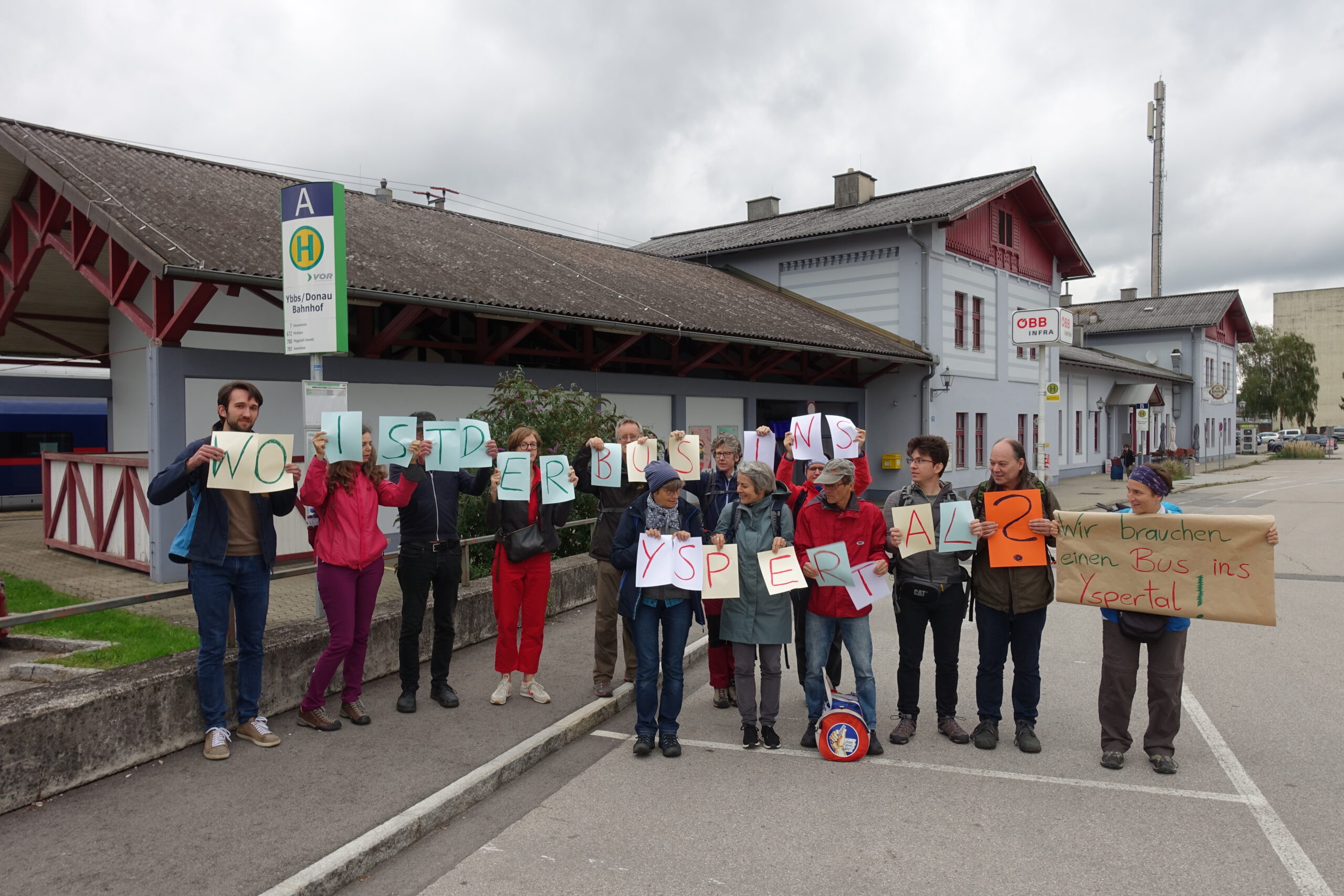 Aktionstag Yspertal. Foto Martin Heppner