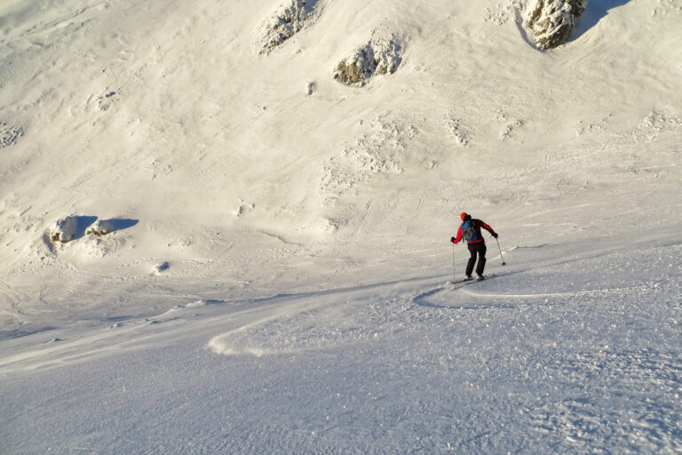 Leichte Skitouren im Wilden Osten. Foto Thomas Behm