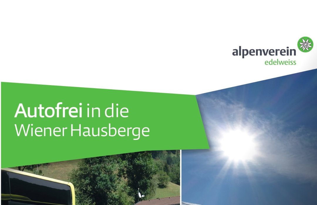 Titelbild Autofrei in die Wiener Hausberge Alpenverein Edelweiss
