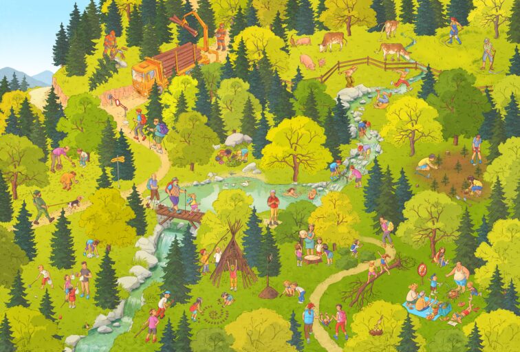 "Ab in die Berge" Im Sommer. Tyrolia Verlag