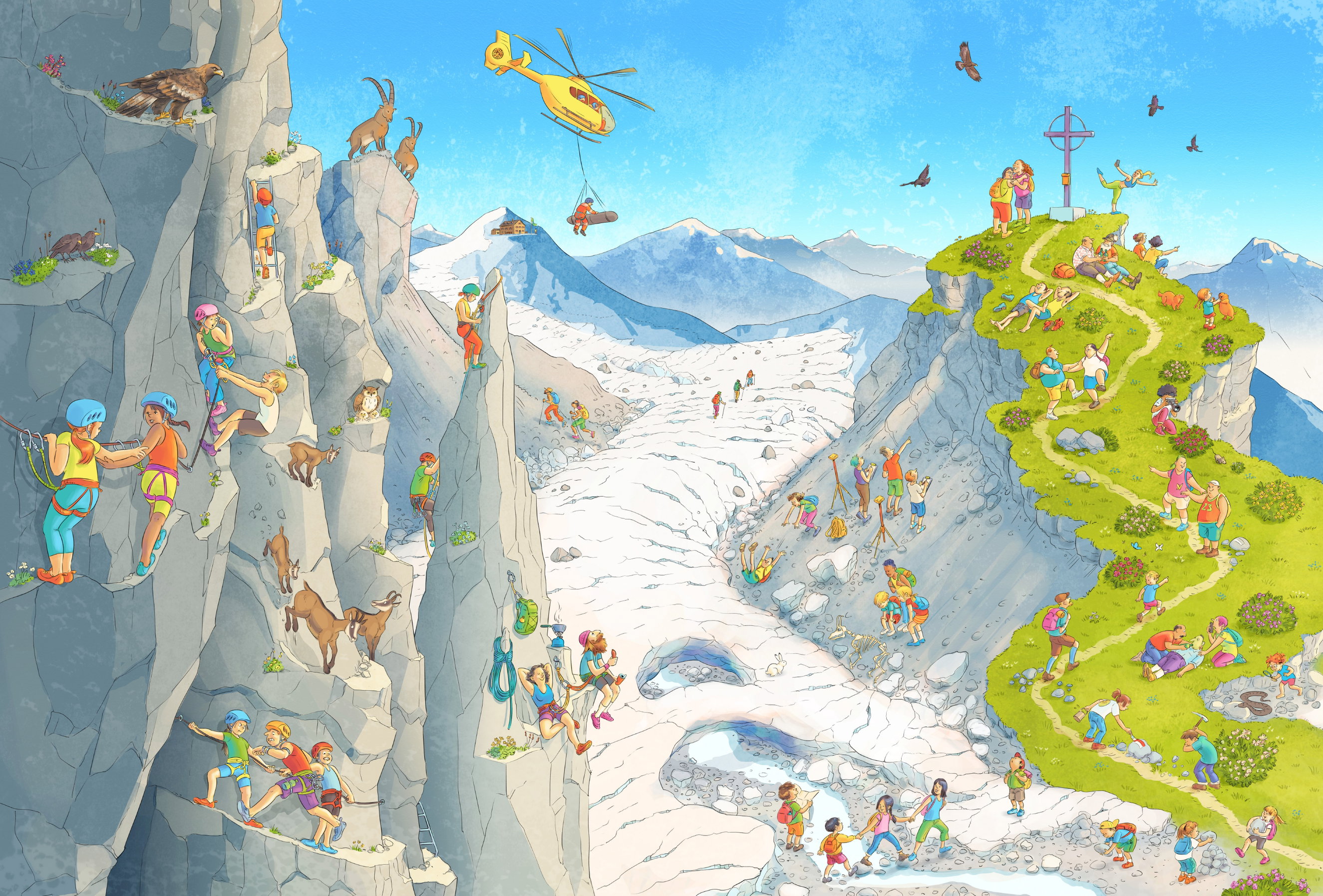 "Ab in die Berge" Im Winter, Tyrolia Verlag