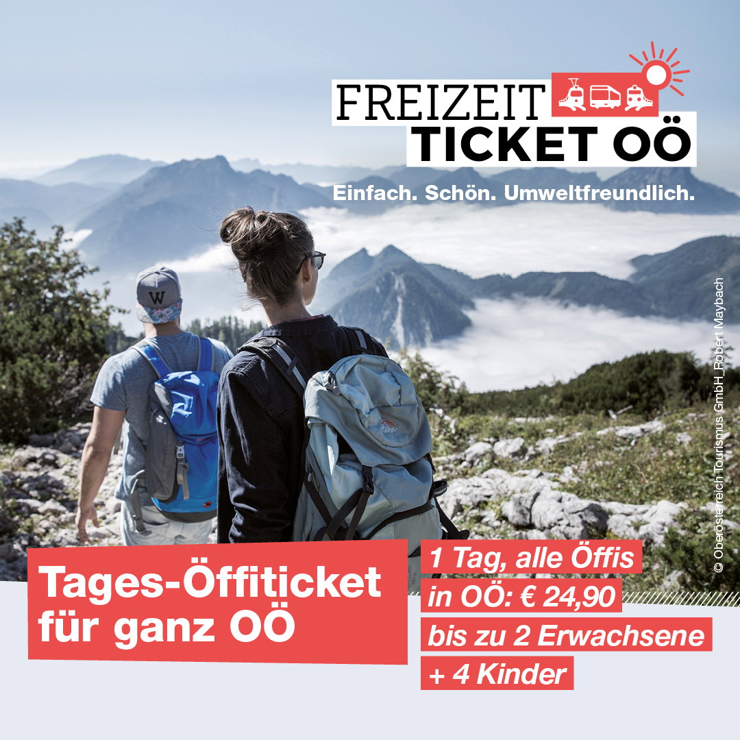 Freizeit-Ticket Foto OÖVV