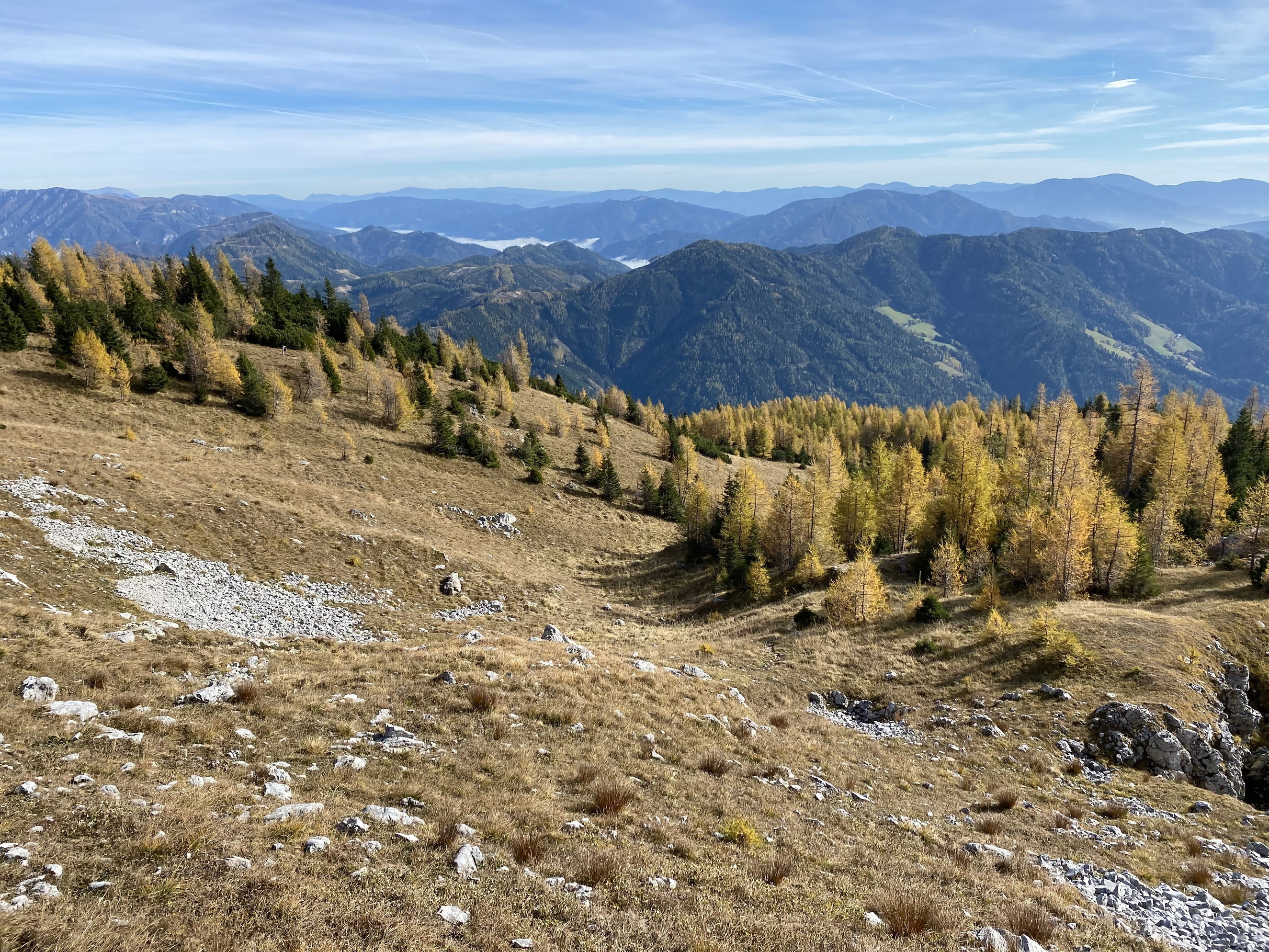 Impressionen von der Tour: Präbichl - Tragöß. Foto Peter Backé