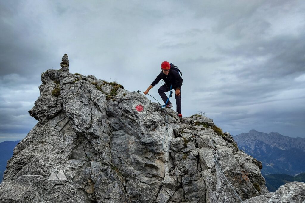 David Kurz am Bosruck. Foto Simon Widy