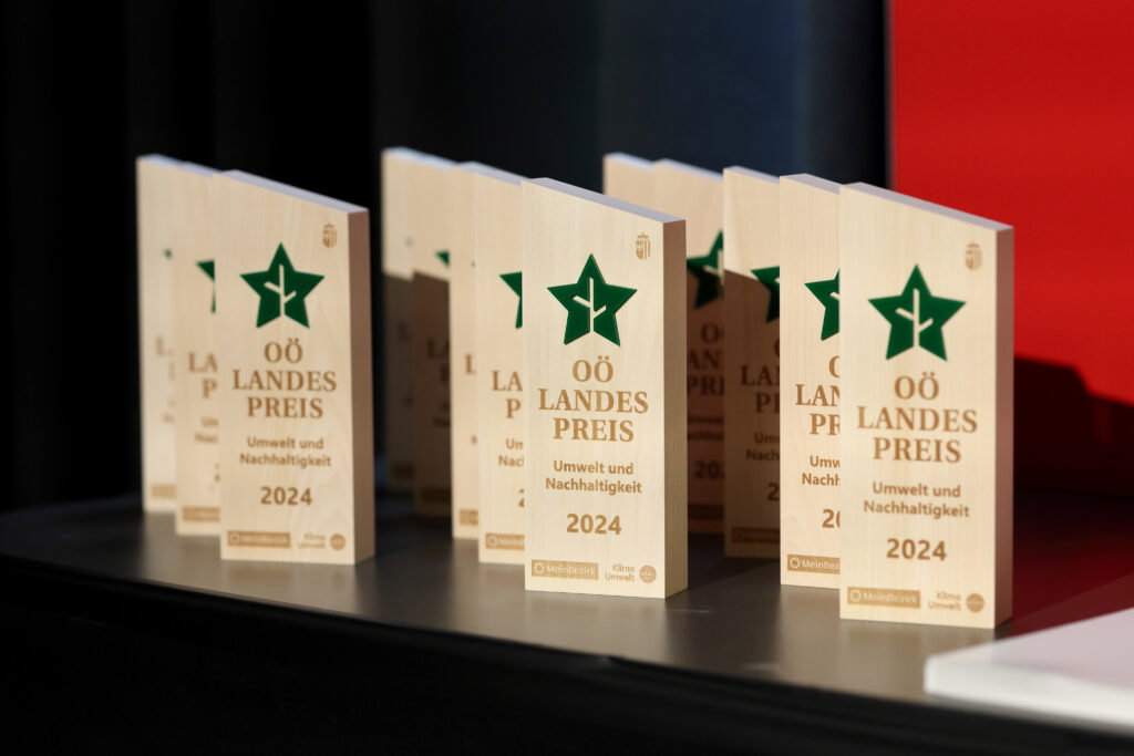 Unser Preis - stolz drauf! Foto Land Oberösterreich