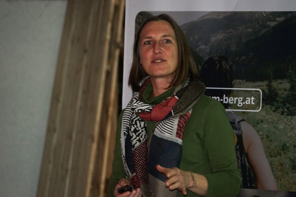 Auch Claudia mag Öffi-Wandern! Foto: Die Giesserei