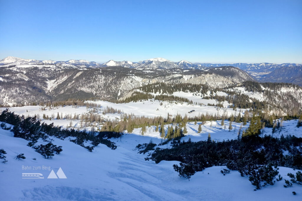 Weiße Weiten auf der Tauplitz oder am Kuckuckstein. Fotos: Martina Friesenbichler
