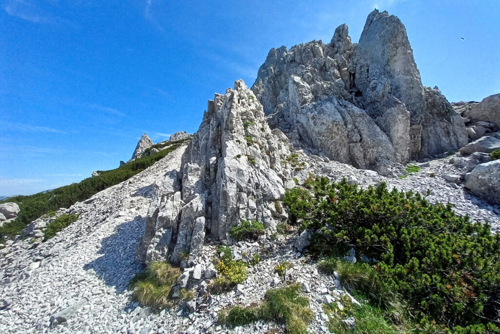Unterwegs im Hochschwabmassiv. Fotos: Martina Friesenbichler