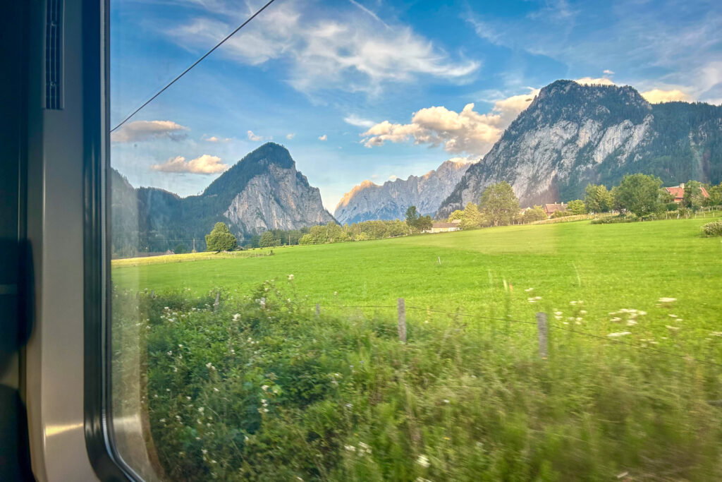 m D1015 auf der Fahrt durchs Gesäuse. Foto Veronika Schöll