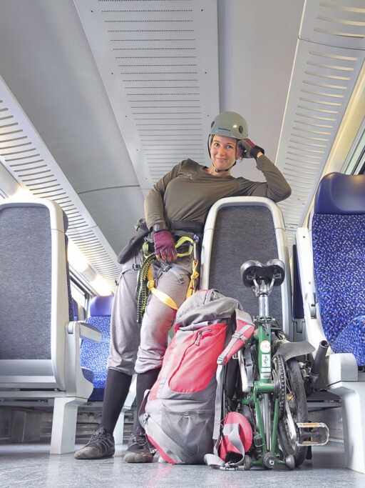"Mit Bahn&Rad zum Klettersteig" von Verena Horsky