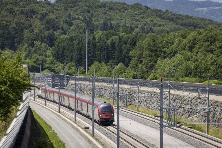 Koralmbahn Trasse Foto OEBB