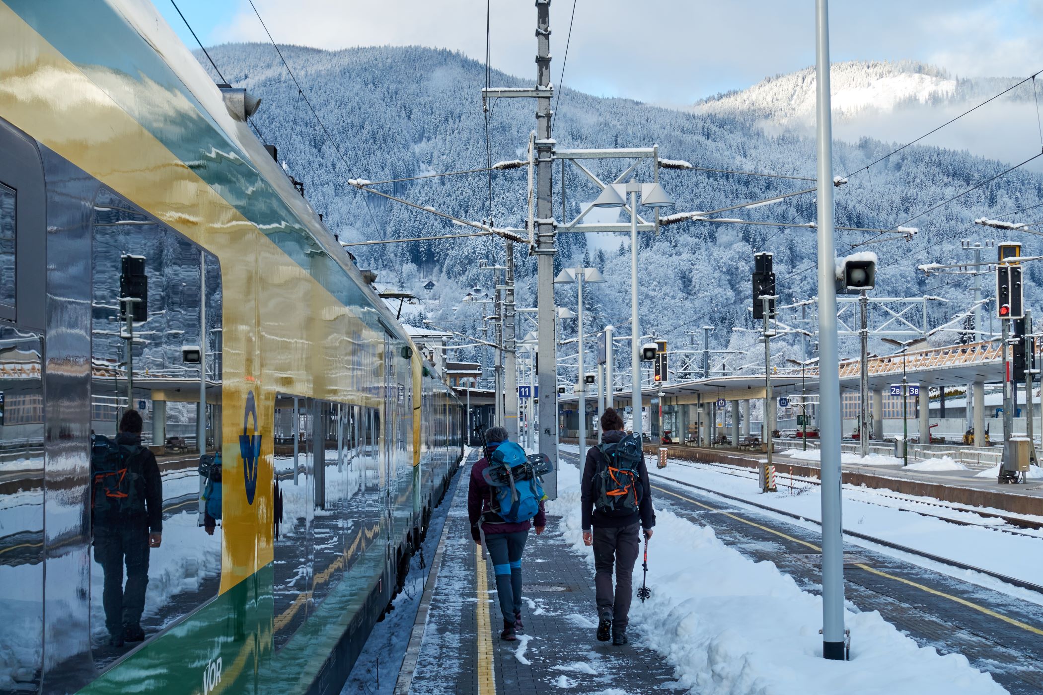 Bahnhof Mürzzuschlag, Foto Martin Heppner