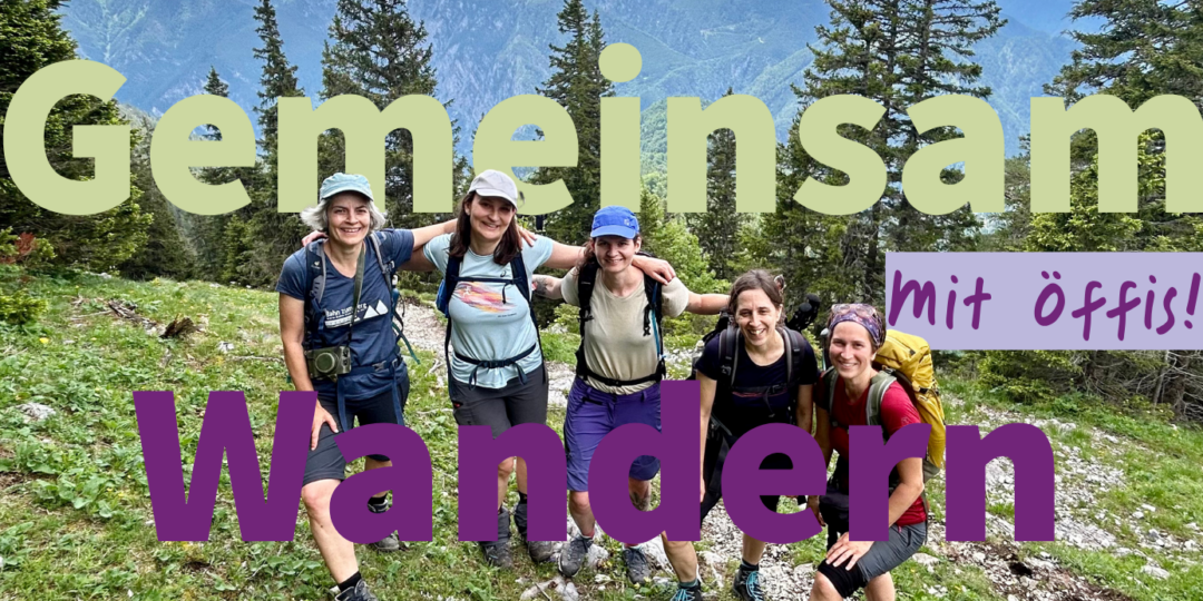 Gemeinsam Wandern. Foto Veronika Schöll