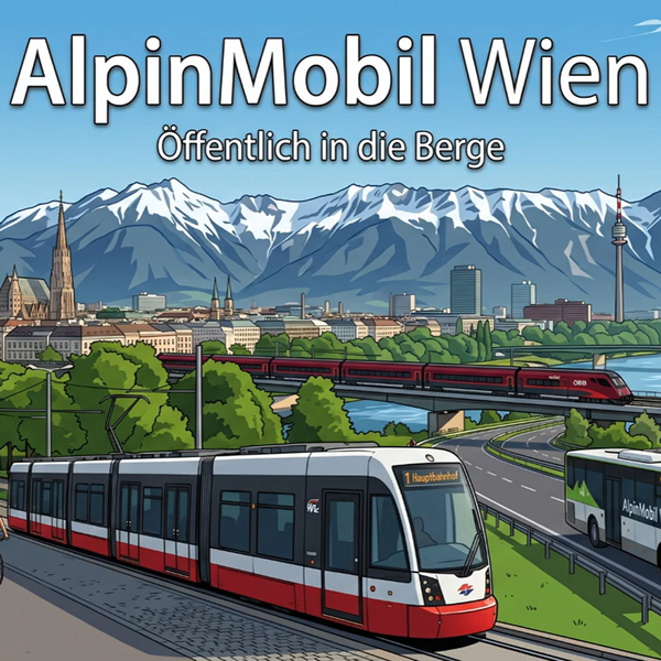 AlpinMobil Wien macht Öffi-Tourenplanung zum Kinderspiel