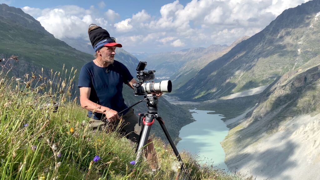 Harry Putz im Val Roseg, Foto: Martin Stoni